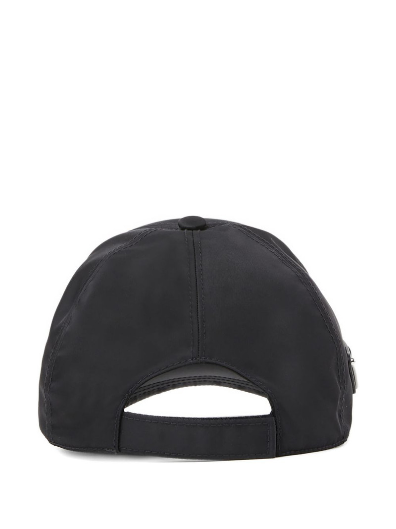 Prada logo-plaque baseball cap outlook