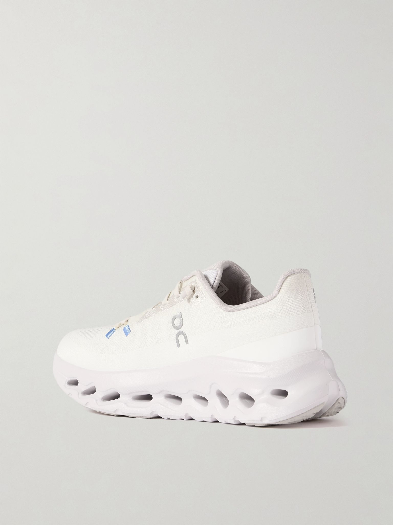 Cloudtilt stretch recycled-knit sneakers White - 3