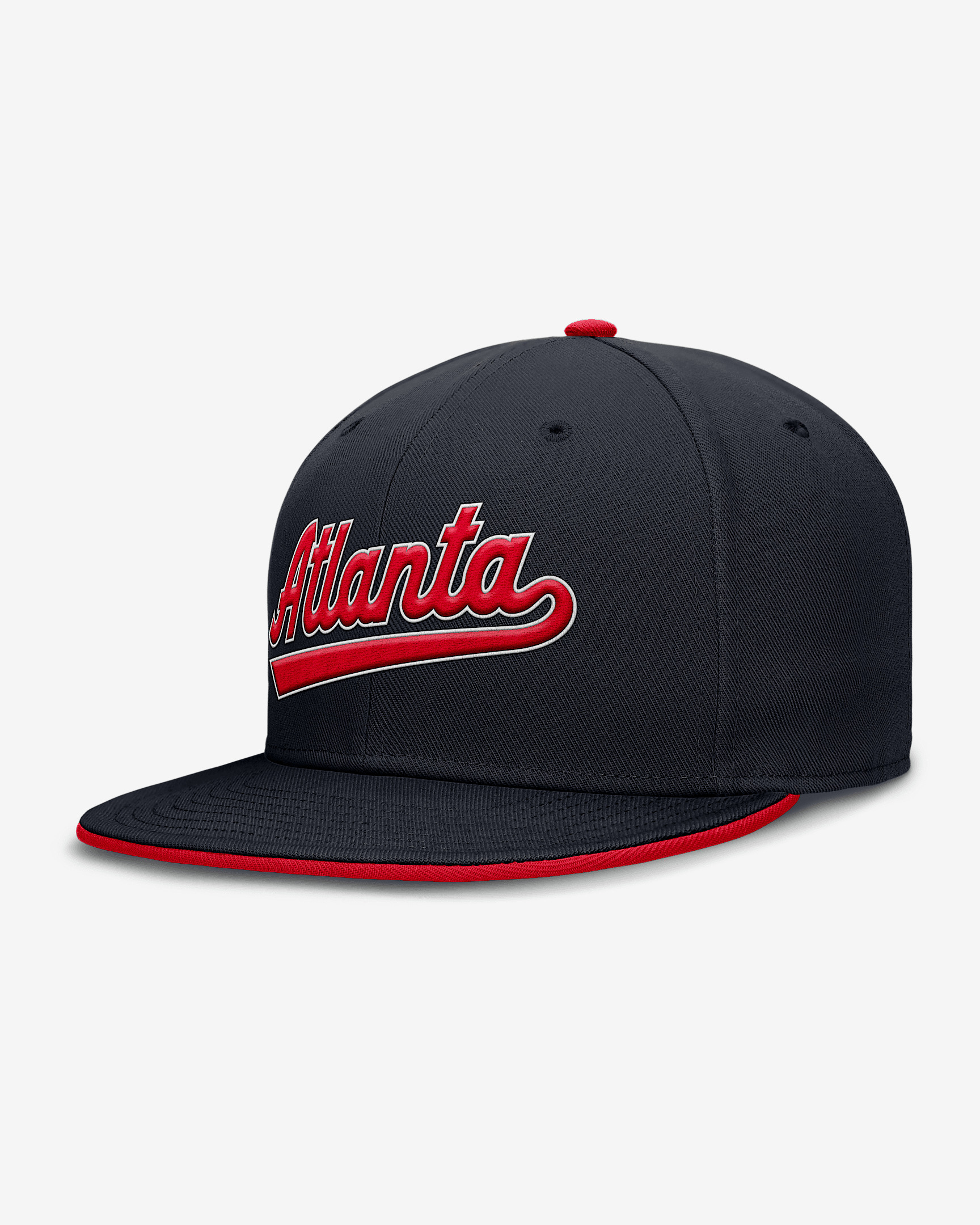 Atlanta Braves True Men's Nike Dri-FIT MLB Fitted Hat - 1