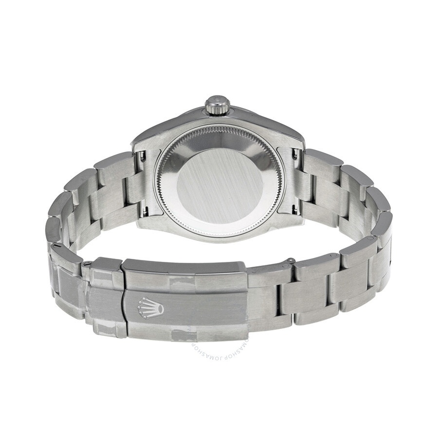 Rolex Oyster Perpetual 31 mm Azzuro Blue Dial Stainless Steel Bracelet Automatic Ladies Watch 177200 - 3