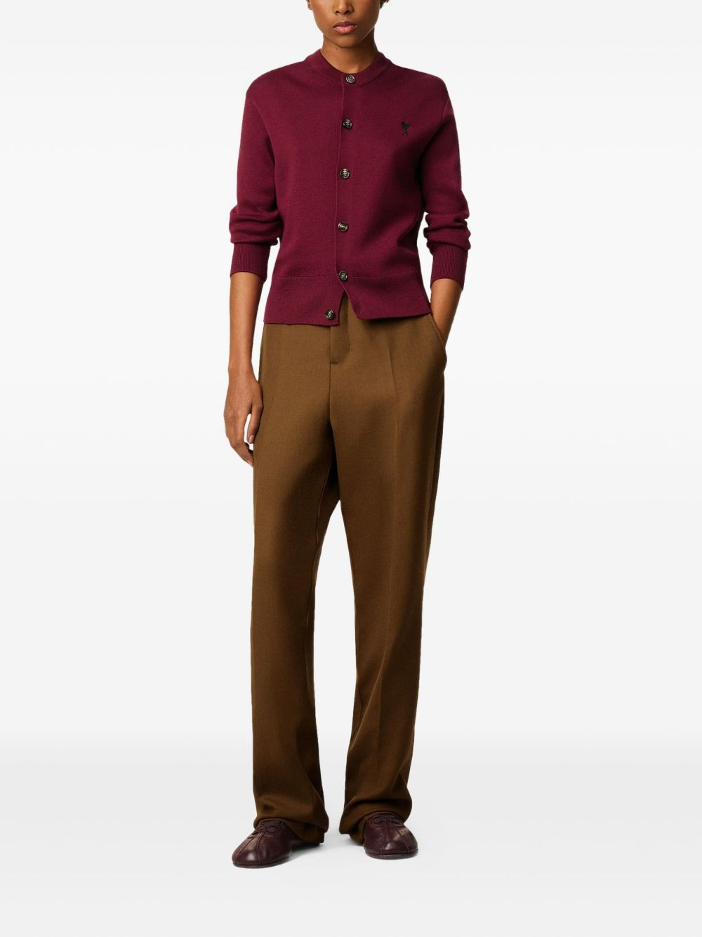 wool cardigan - 2