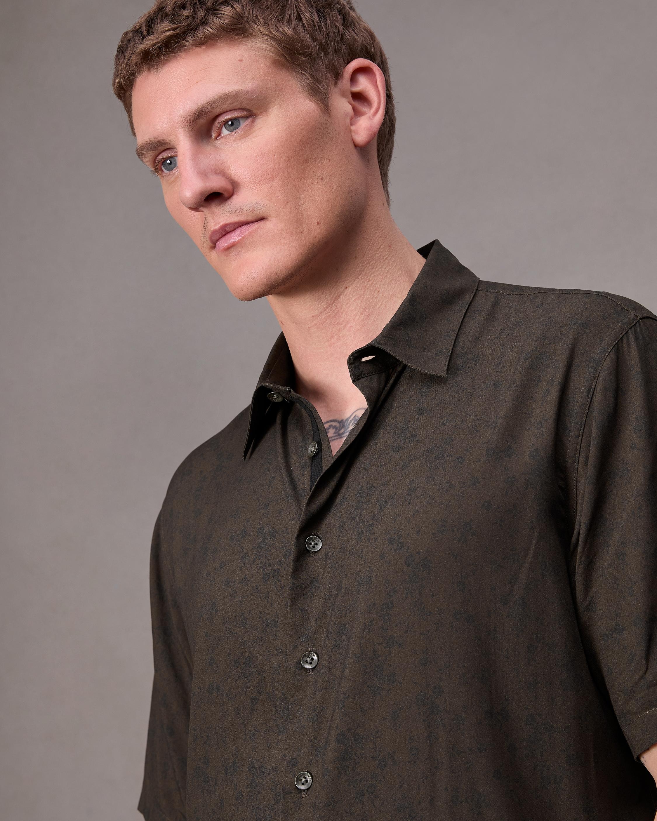 Dalton Printed Shirt - 6