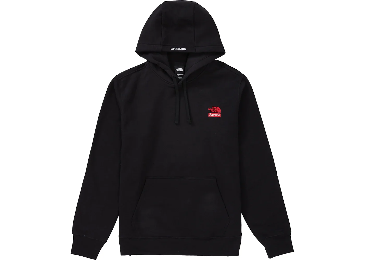 Supreme The North Face Statue of Liberty Hooded Sweatshirt Black - 1