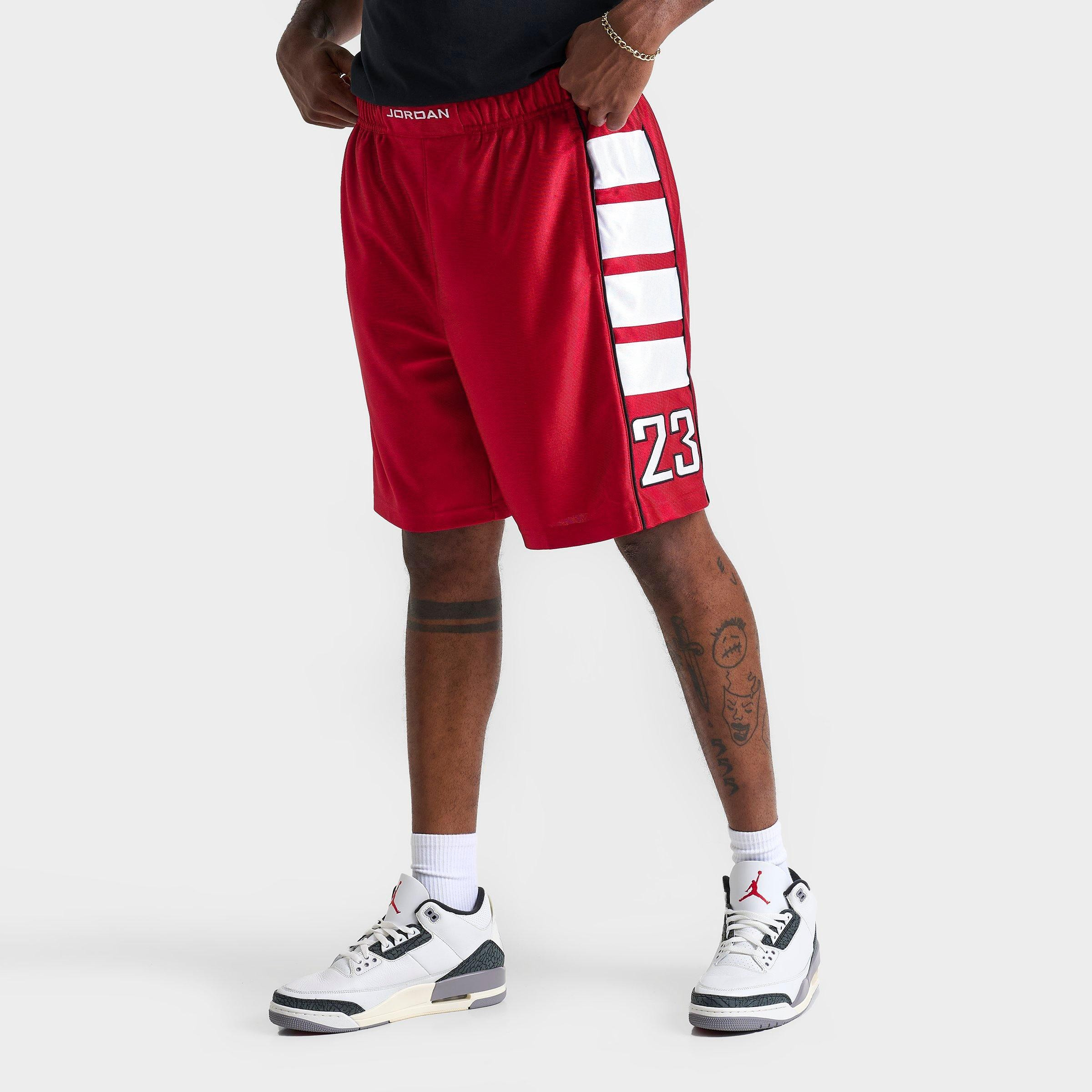 Men's Jordan Brooklyn Cat Scratch Basketball Shorts - 1