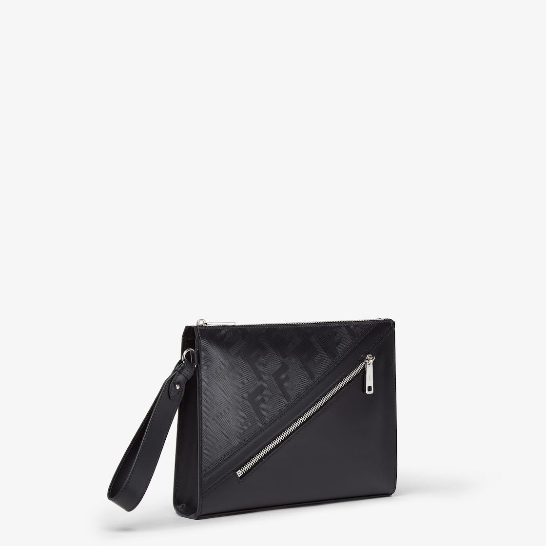Fendi Shadow Diagonal Clutch - 2