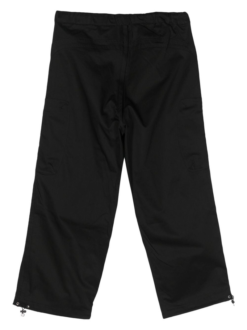 RANDOM IDENTITIES Berlin drop-crotch trousers outlook
