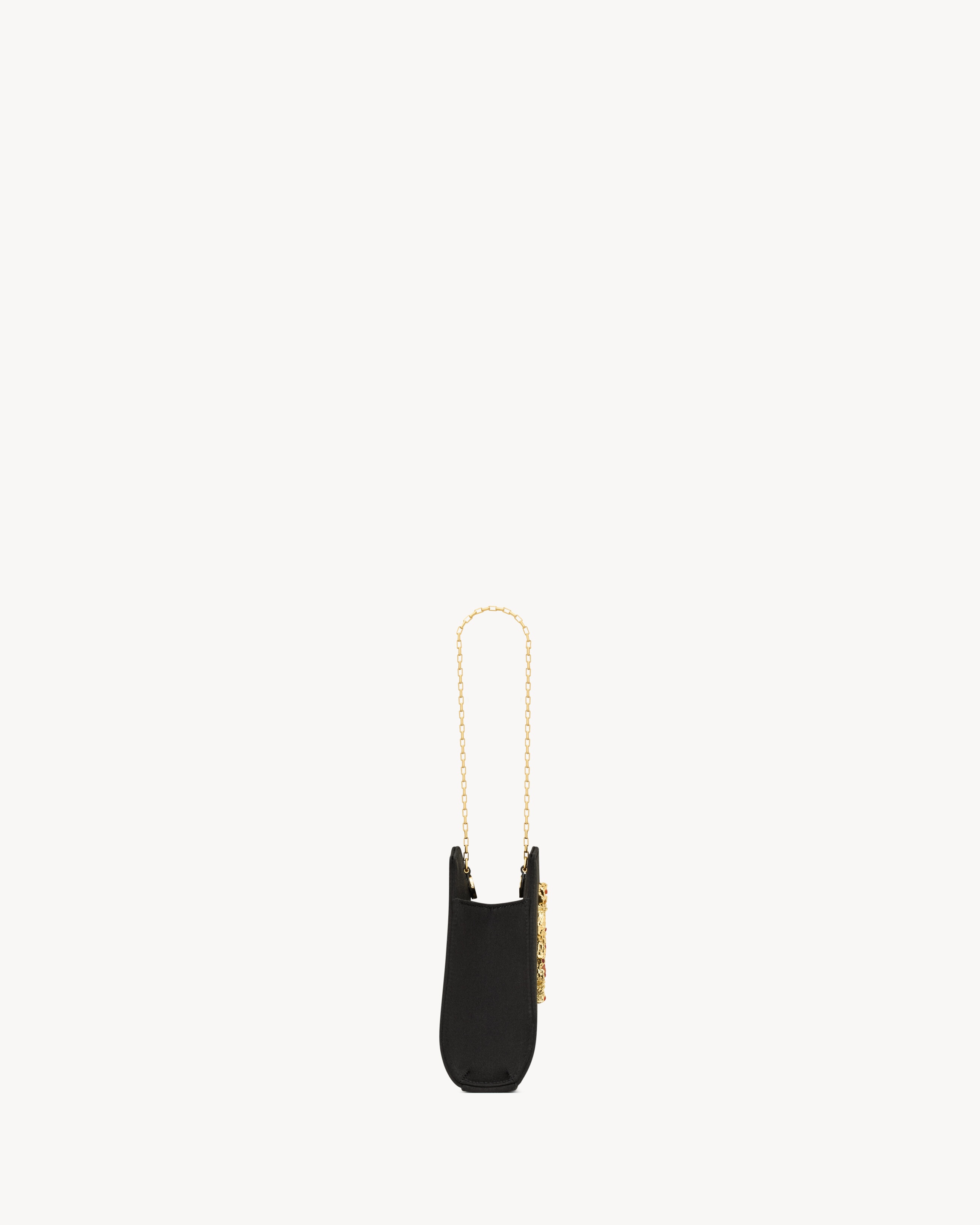 EVENING MINI BRACELET BAG IN SATIN - 4