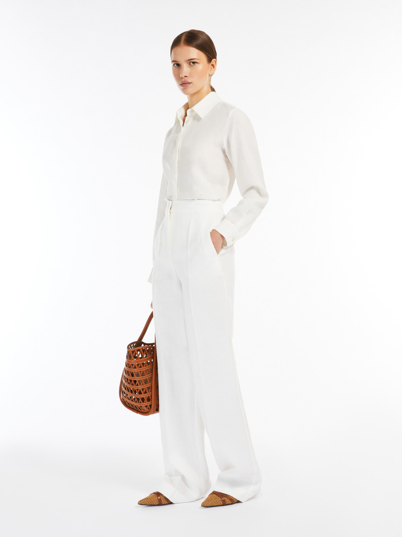 Max Mara ABISSO Light linen shirt outlook