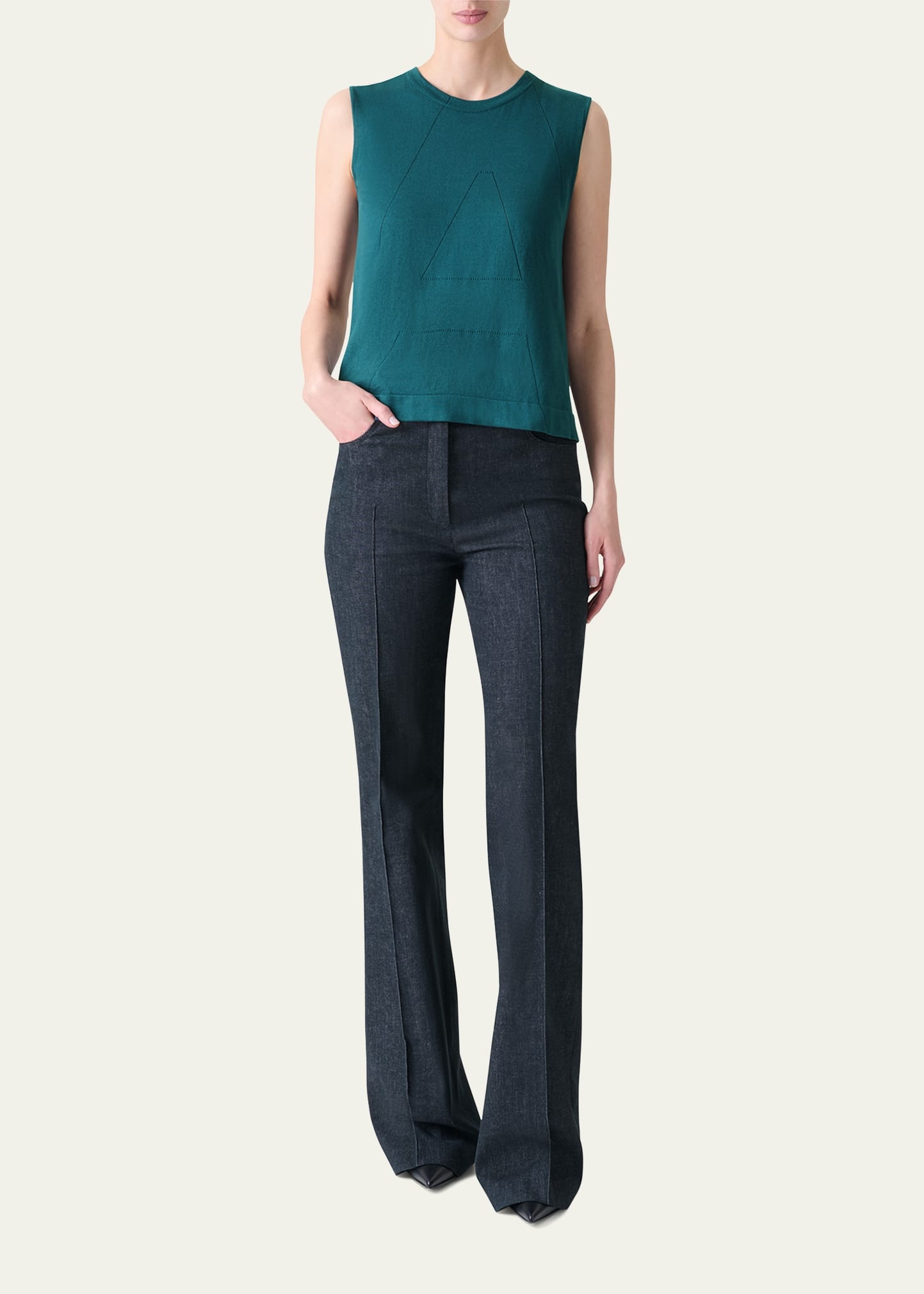 Sea Island Cotton Tank Top - 2