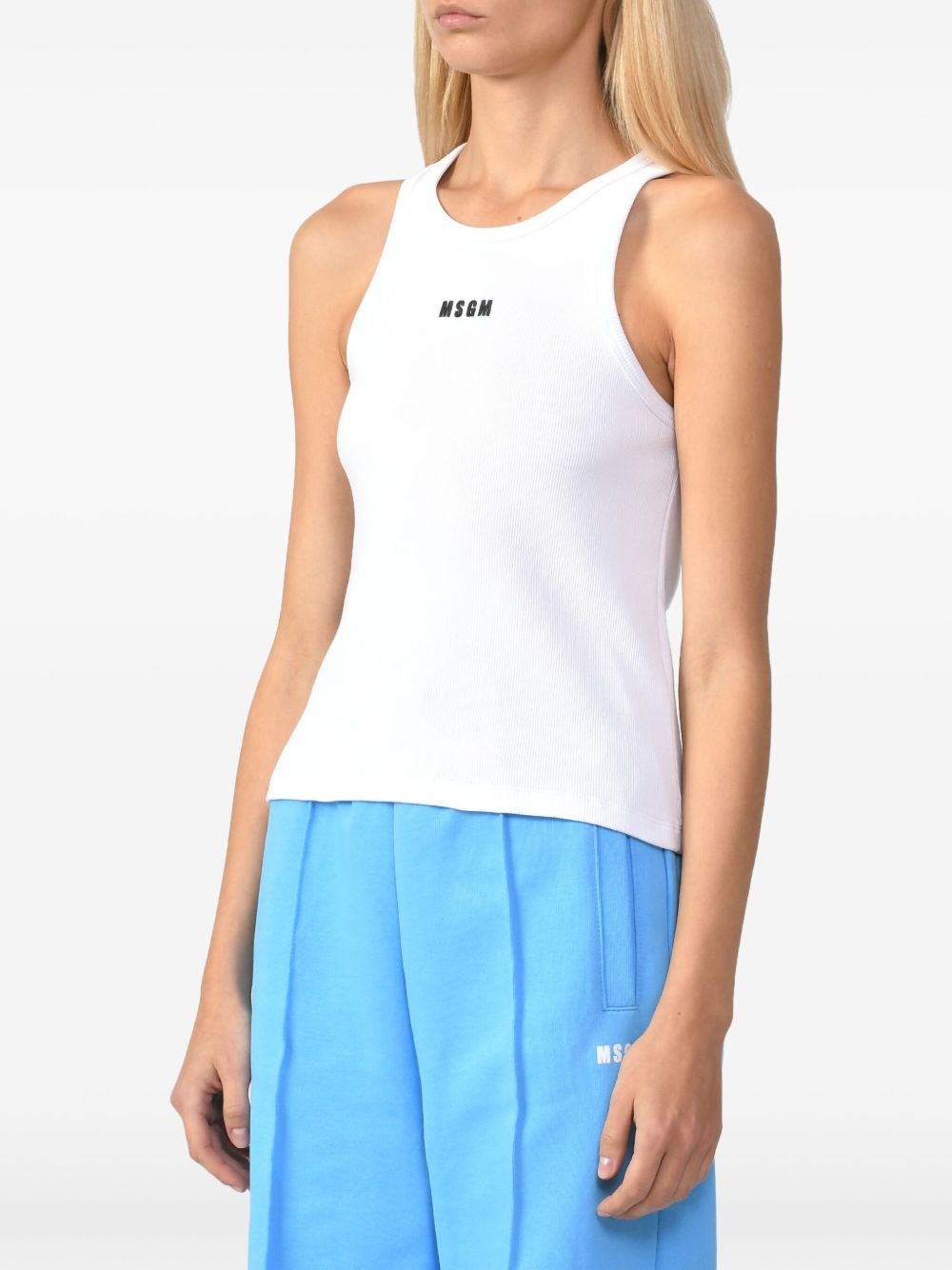 racerback ribbed top - 4