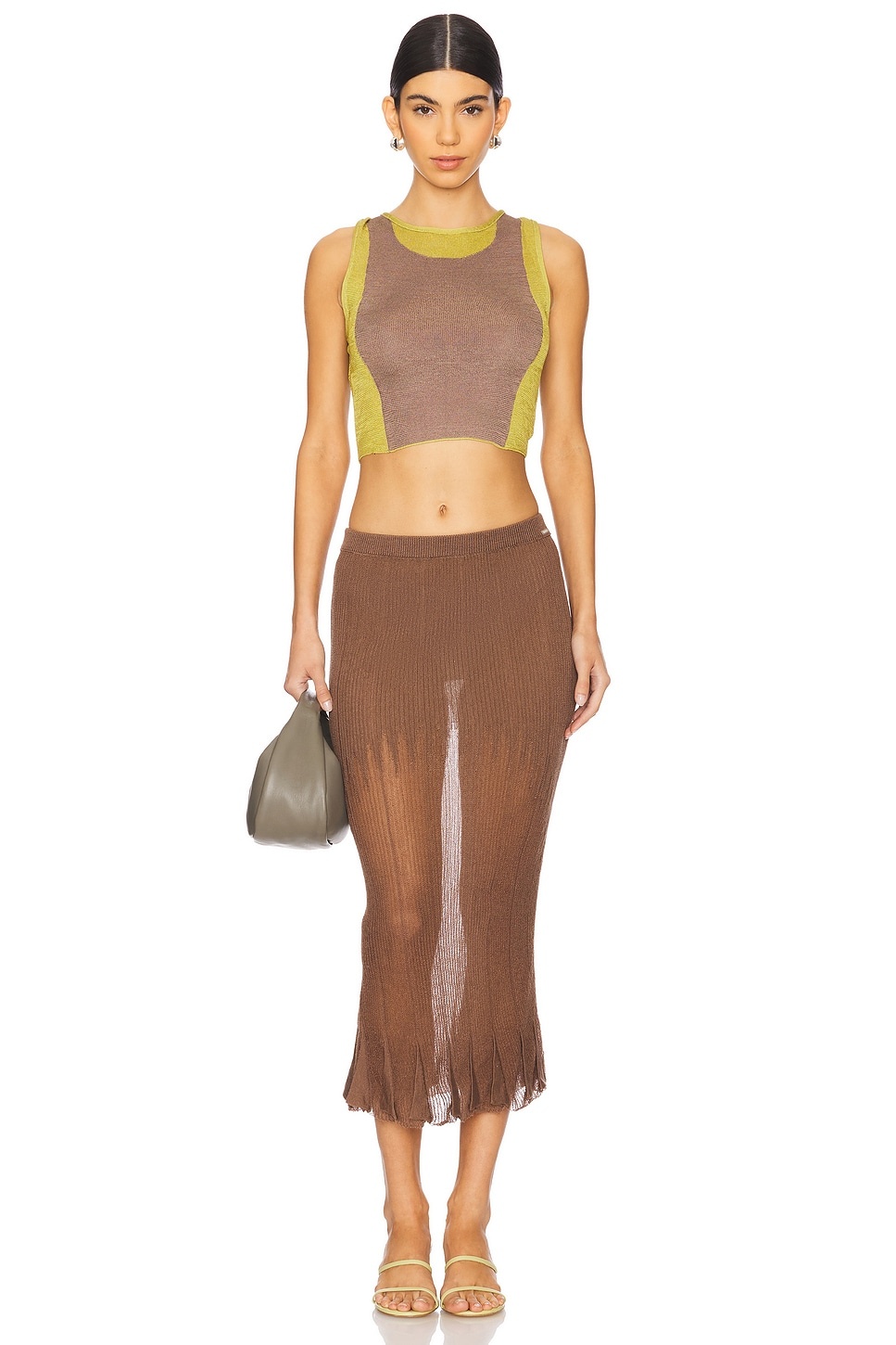 Two-tone Twisted Top - 5