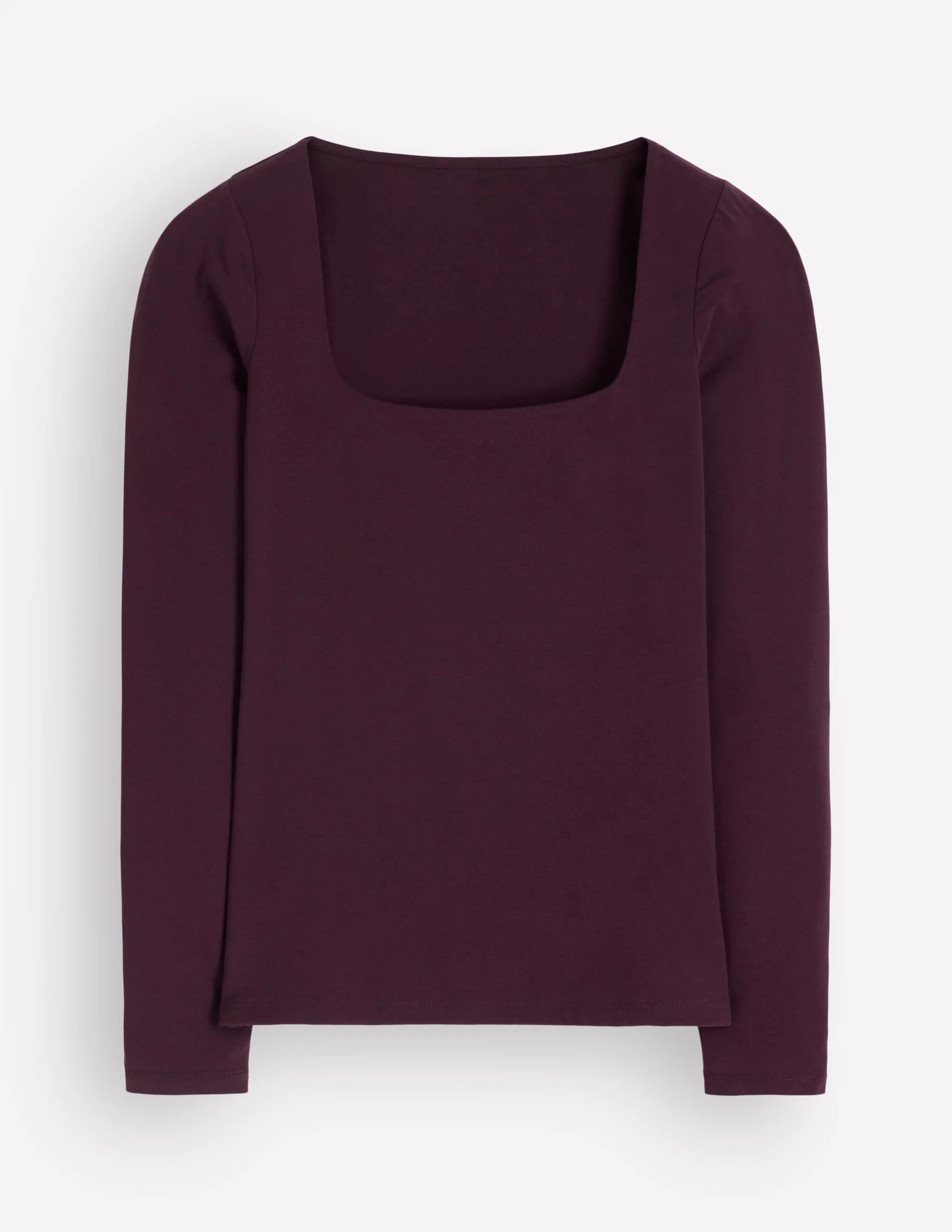 Double Layer Square Neck Top-Winetasting - 1