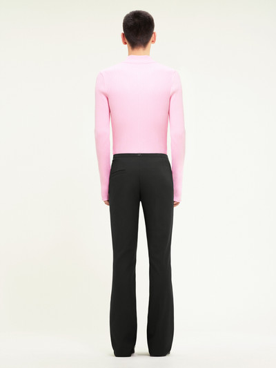 courrèges REEDITION MOCKNECK RIB SWEATER outlook