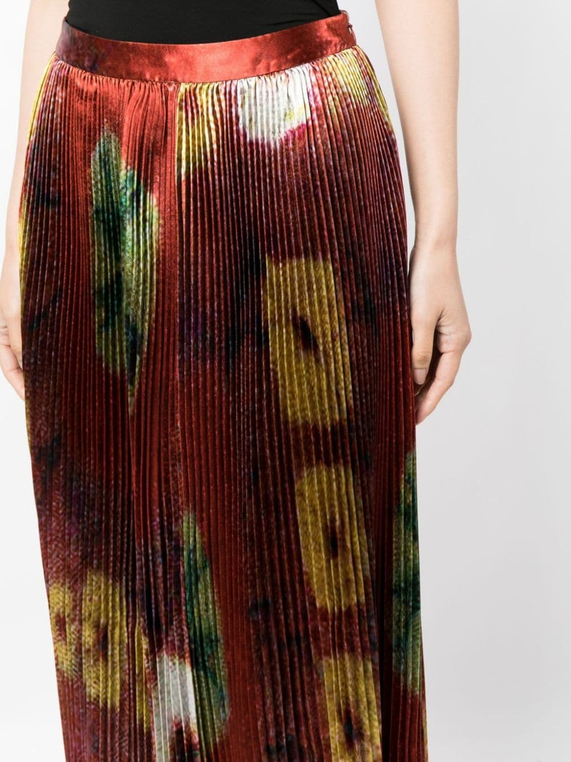 Rami high-waisted pleated skirt 5