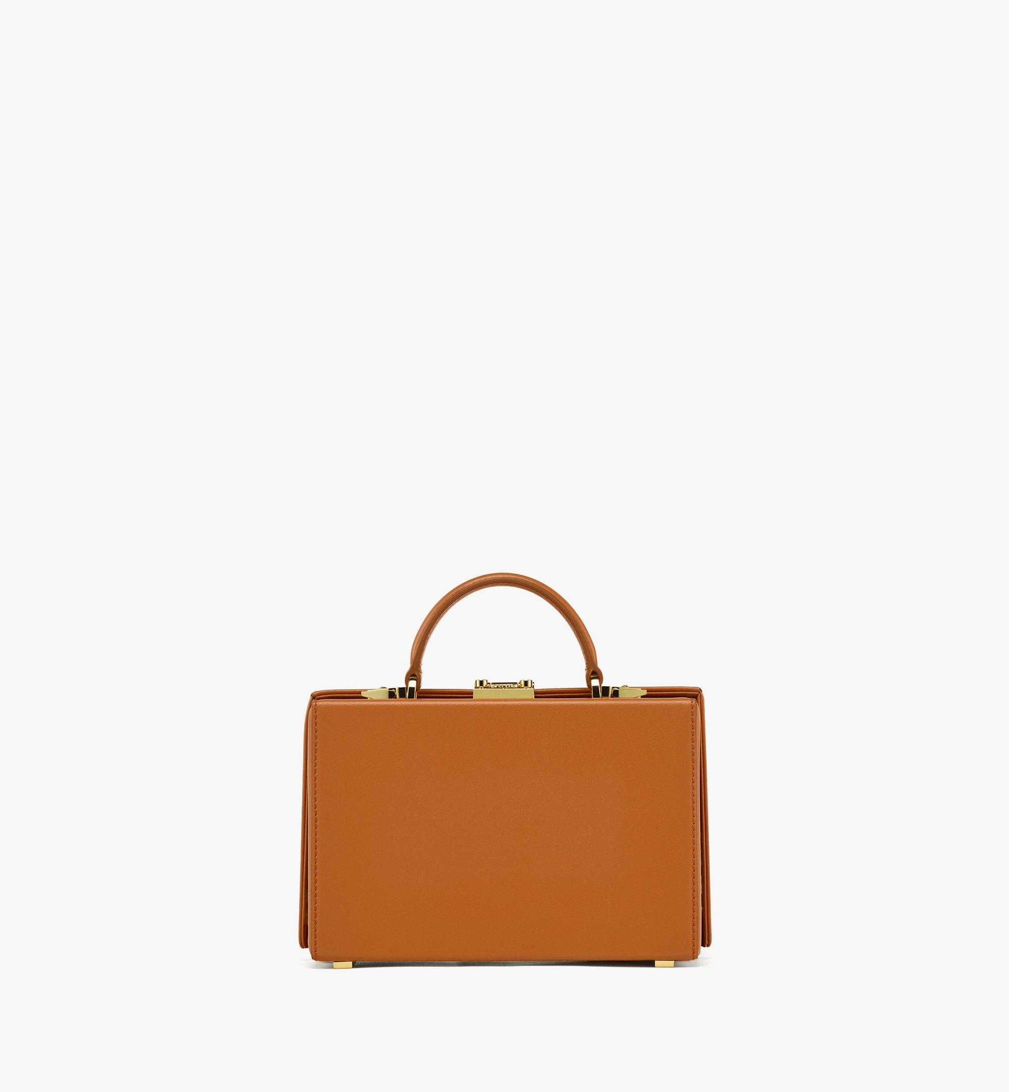 Berlin Crossbody in Gold Monogram Leather - 5