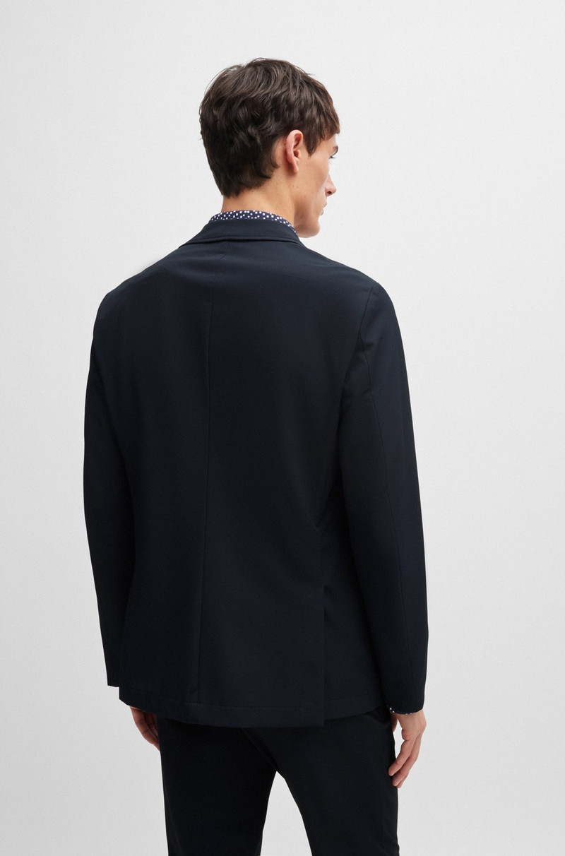 SLIM-FIT JACKET IN WRINKLE-RESISTANT PERFORMANCE-STRETCH FABRIC 4
