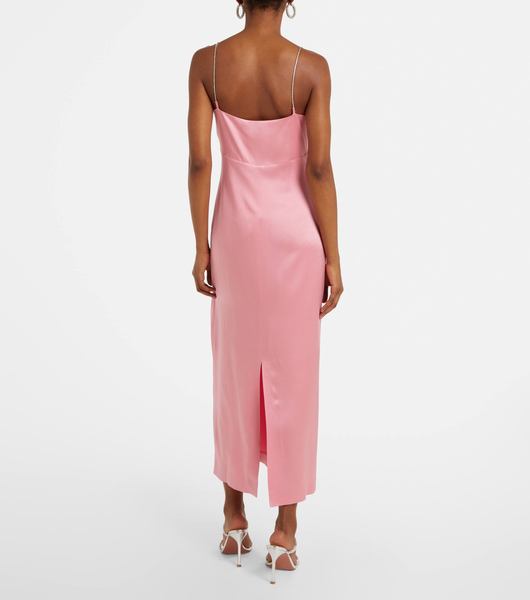 Envers embellished satin midi dress - 3