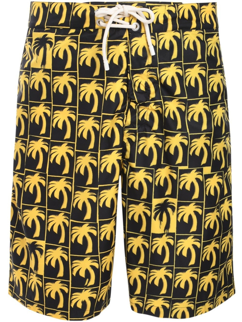 Dripping Palms swim shorts 1