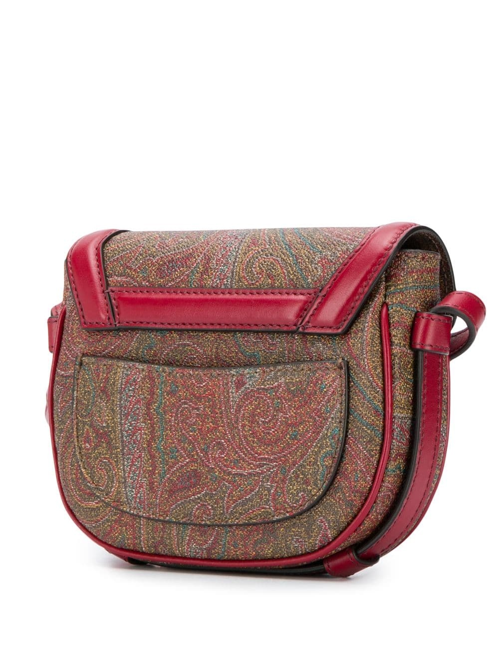 paisley print cross body bag - 3