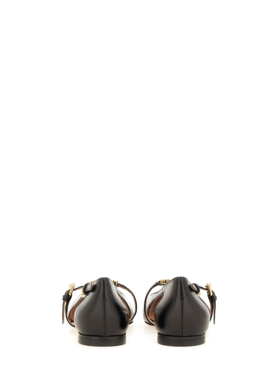 Moschino Women Leather Ballerina - 4