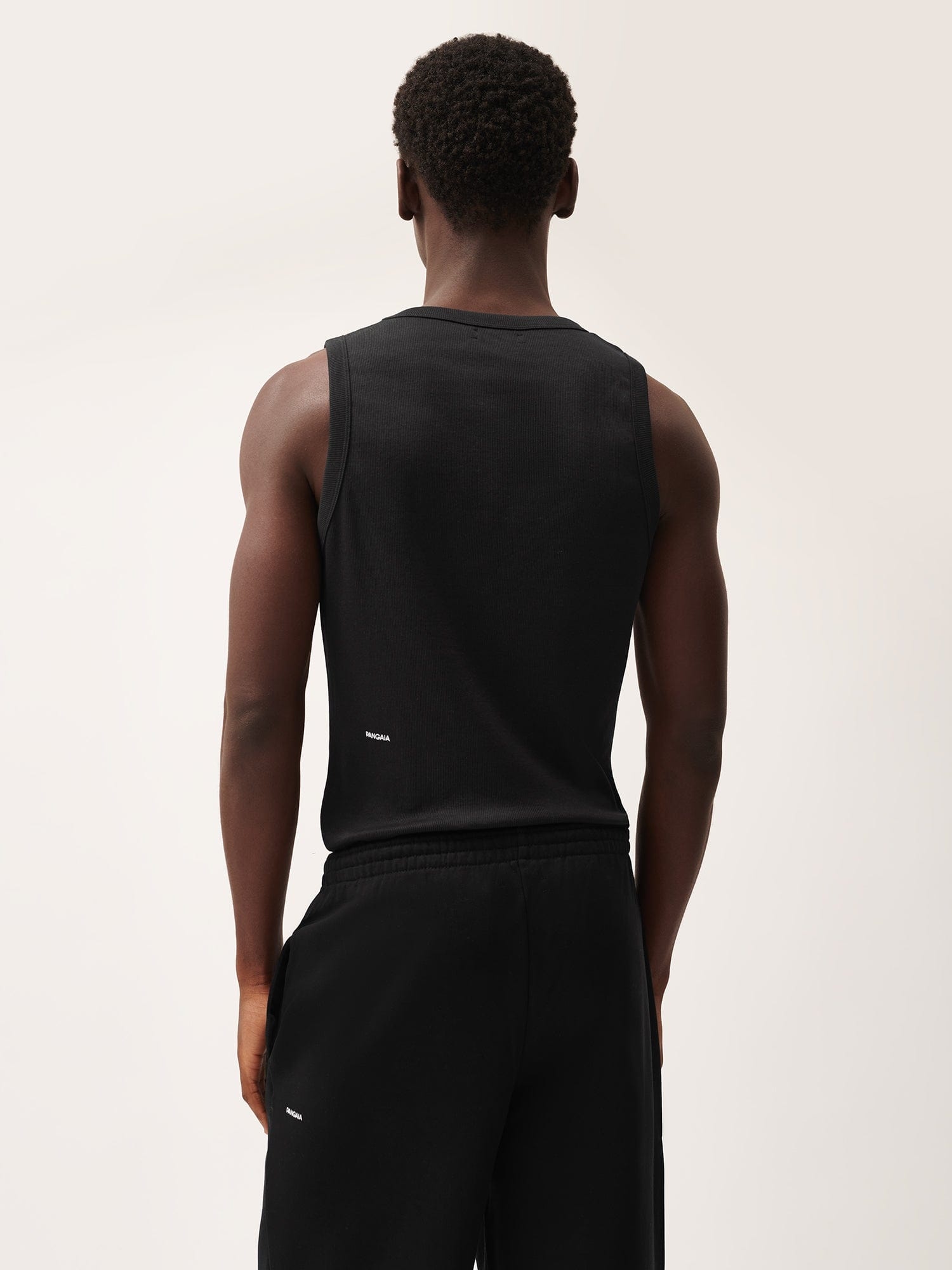 Men's 365 Lightweight Rib Tank Top - Black - 3