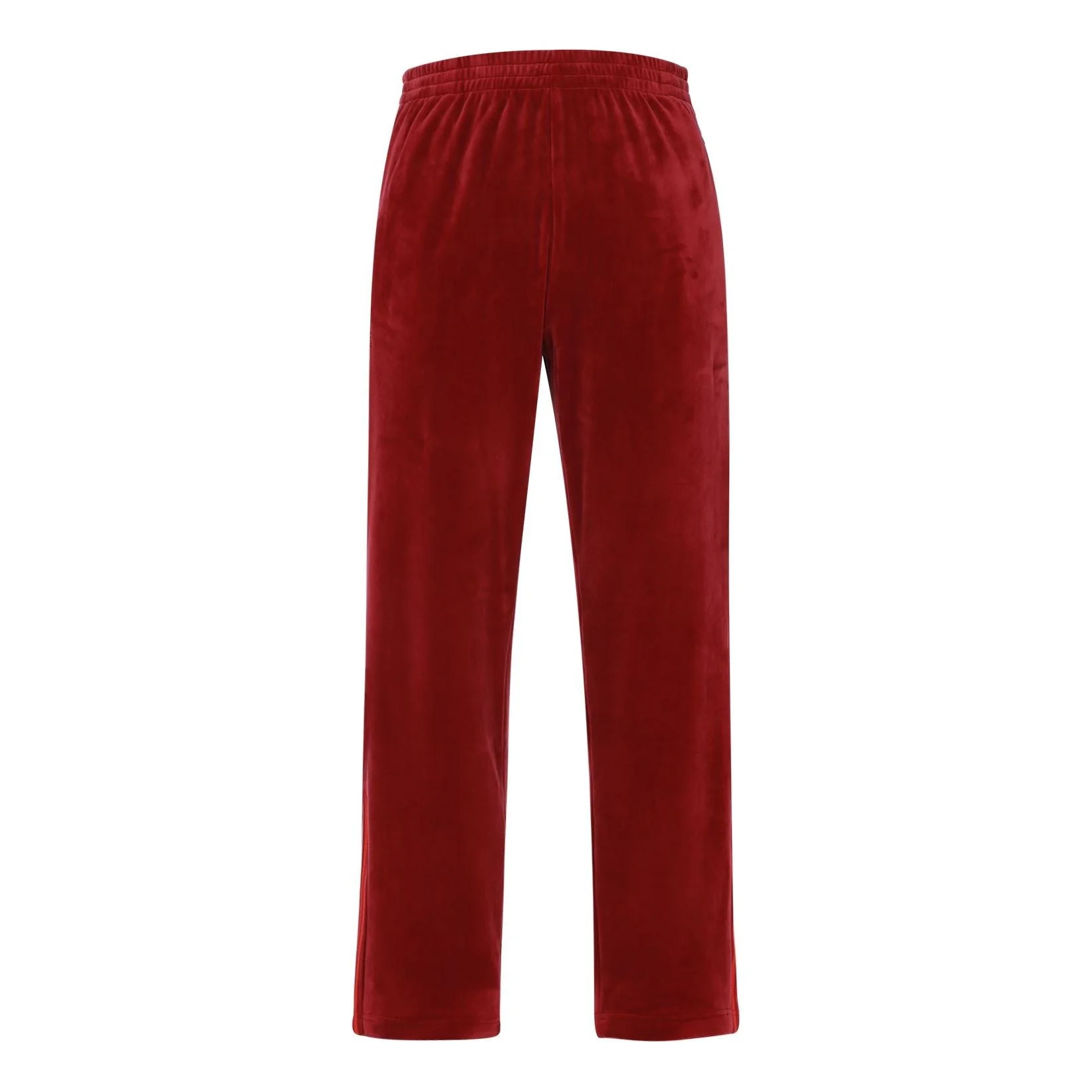 Men's adidas x IVY PARK Crossover Solid Color Stripe Sports Pants/Trousers/Joggers Red HN0306 - 1