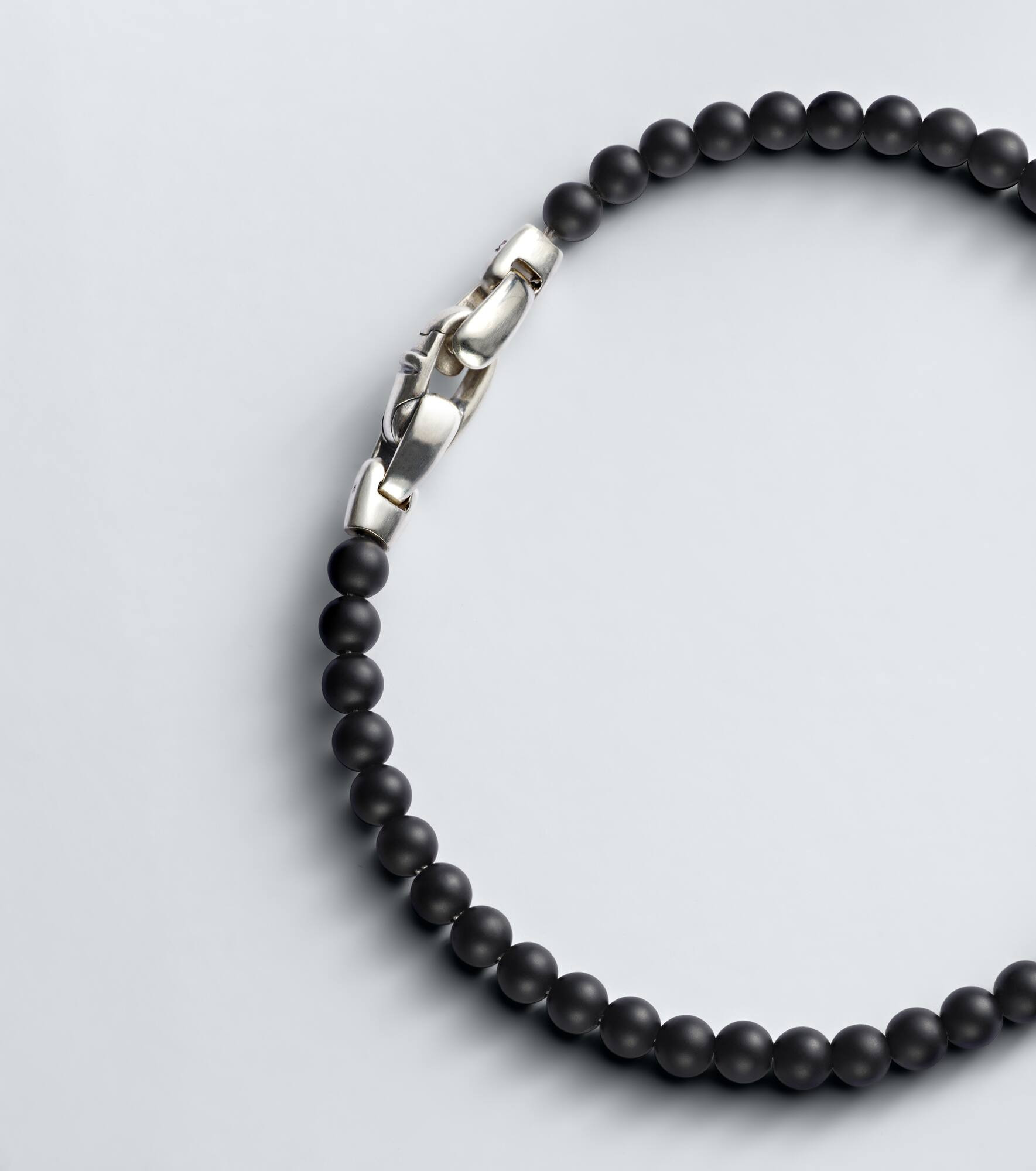 Spiritual Beads sterling silver bracelet with black onyx - 3