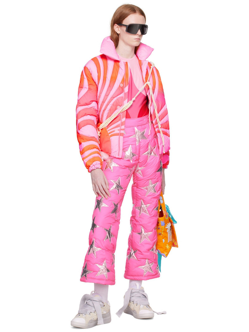 Pink Sunset Down Jacket 4