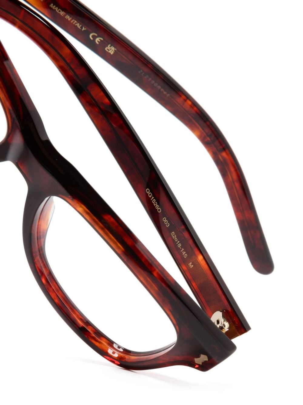 oval-frame glasses - 3