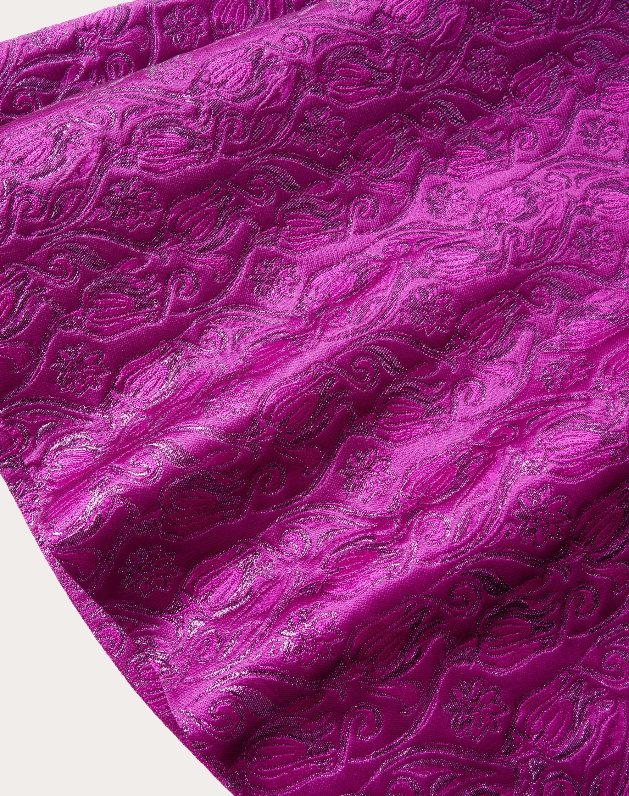 METAMORPHOS TULIPS BROCADE MIDI SKIRT - 3