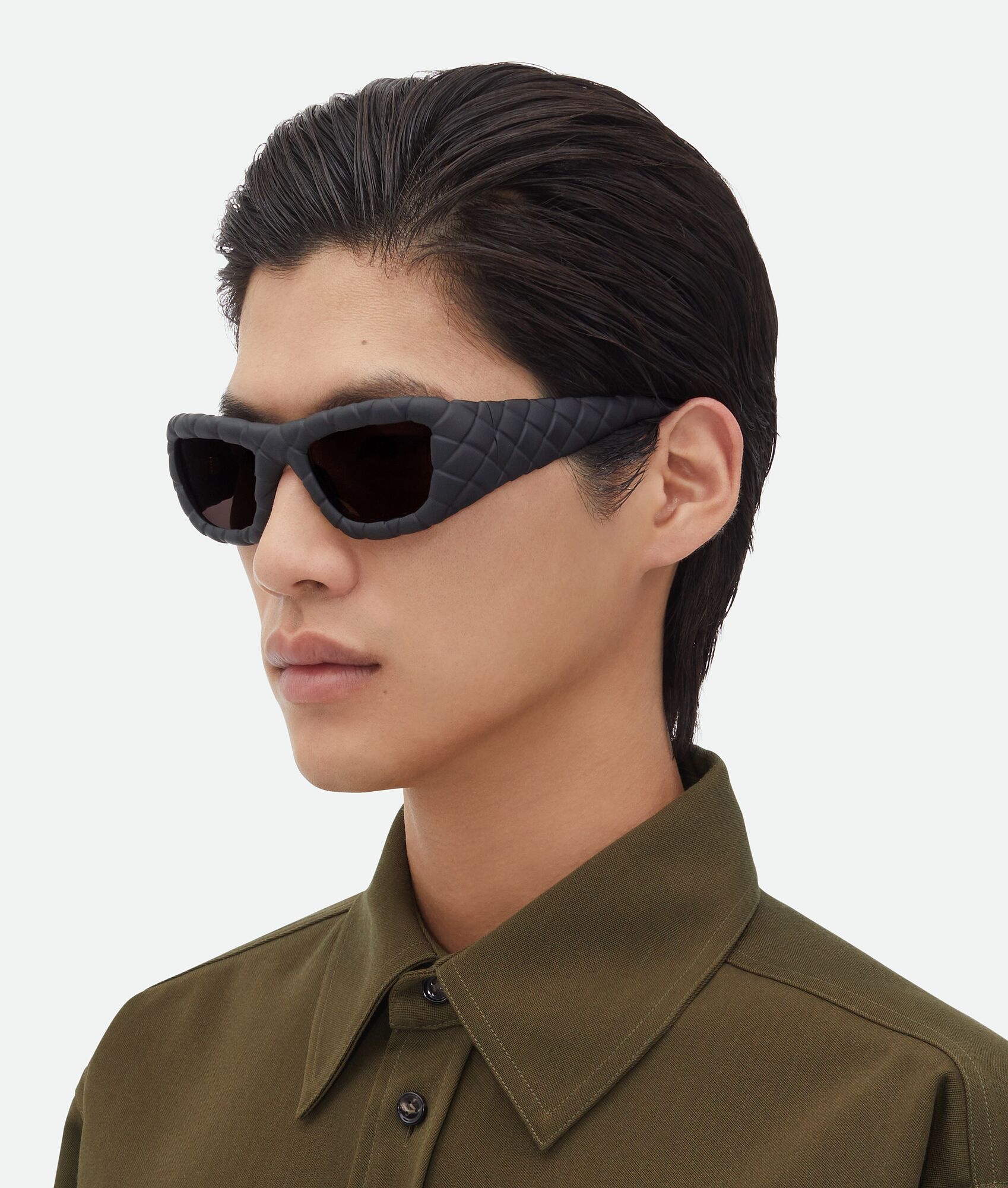 Intrecciato Rectangular Sunglasses - 2