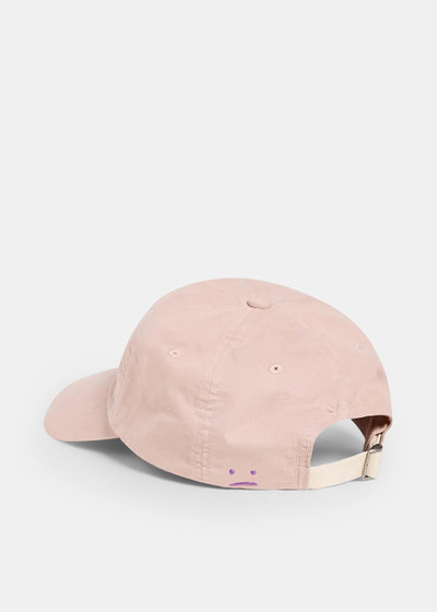 Acne Studios Pink Micro Face Patch Cap outlook