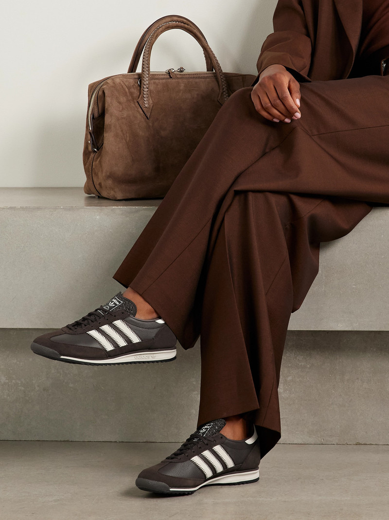 adidas Originals Sl 72 Og Suede And Leather Sneakers outlook