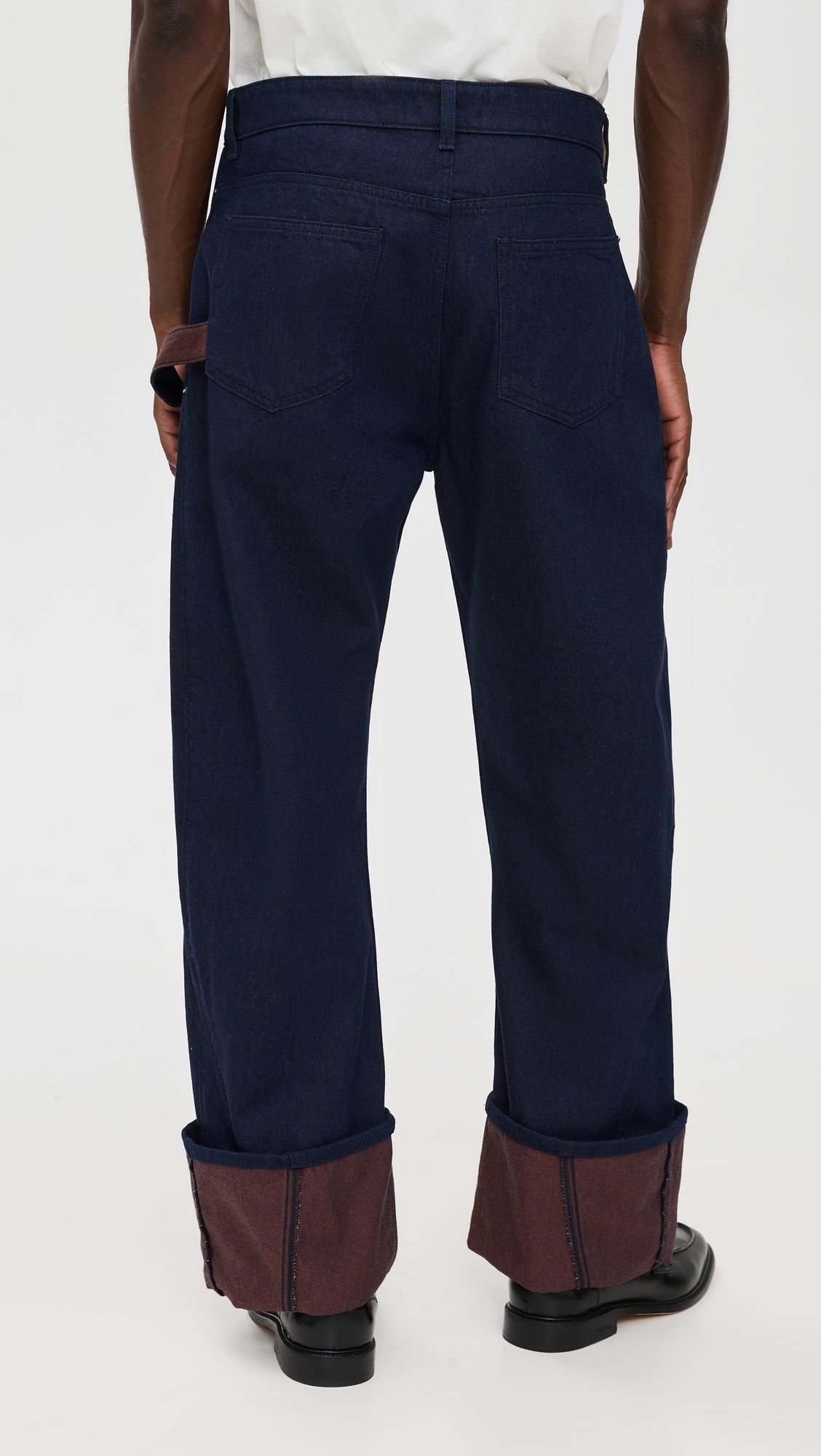 Turn Up Twisted Workwear Jeans - 2