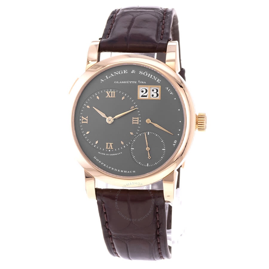Pre-owned A. Lange & Sohne Grand Lange 1 Hand Wind Grey Dial Men's Watch 101.033 - 3
