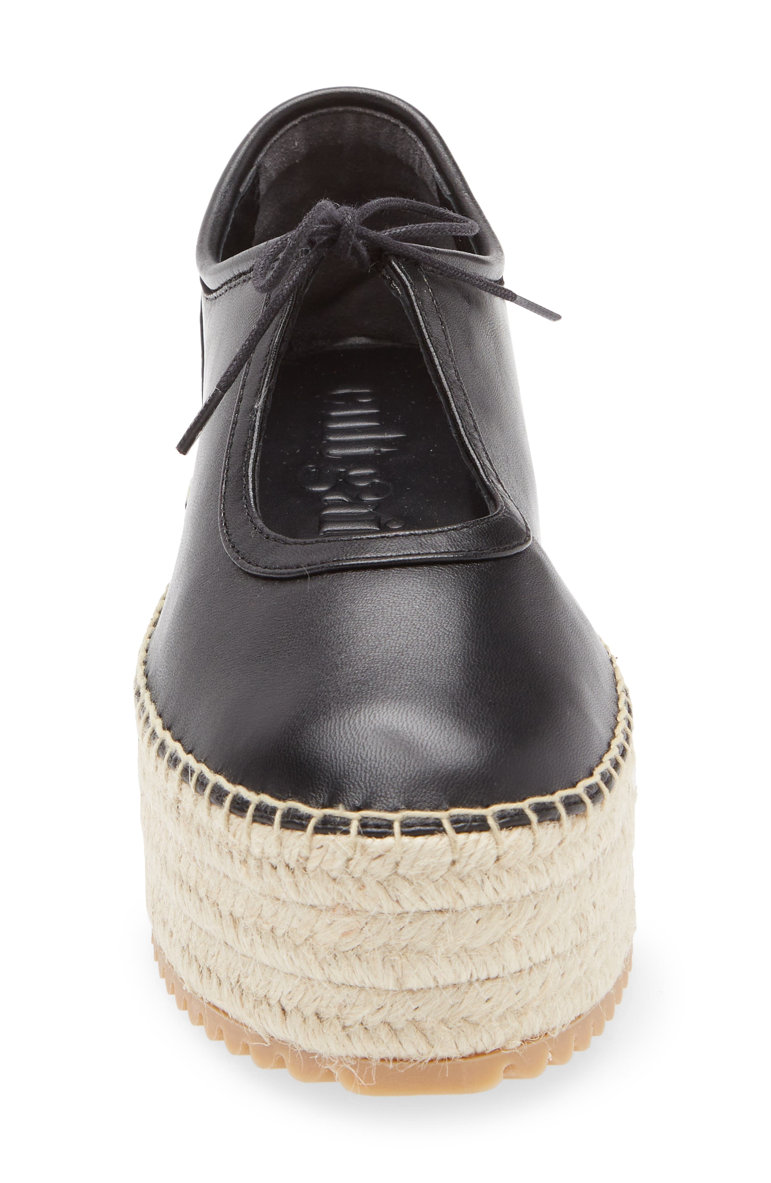 Cult Gaia Bernice Espadrille Platform Sneaker in Black at Nordstrom - 4