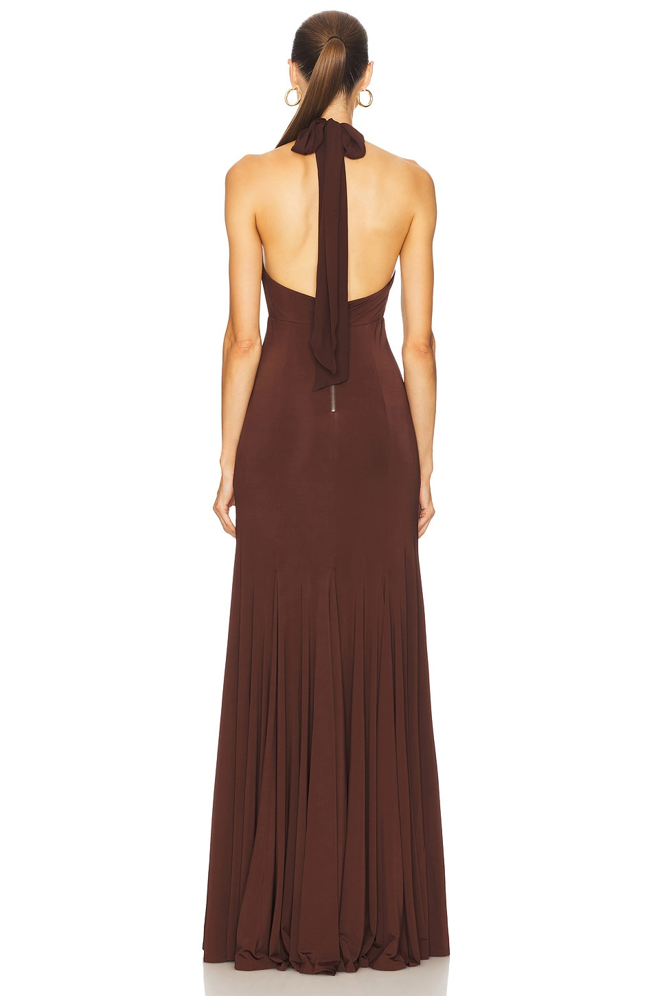 Evelina Halter Maxi Dress - 3