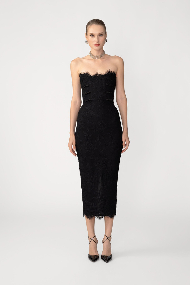 SOFINA LACE MIDI DRESS 1