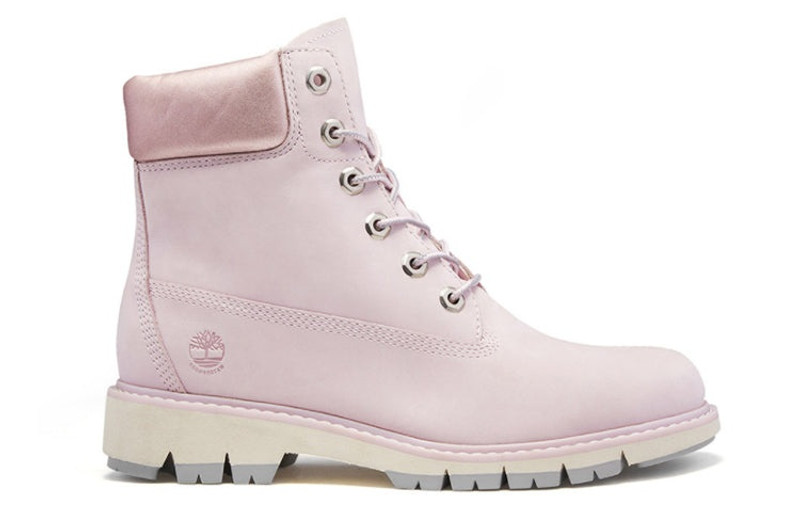 (WMNS) Timberland 6 Inch Premium Boot 'Light Pink Metallic Collar' A2B3ZW 3