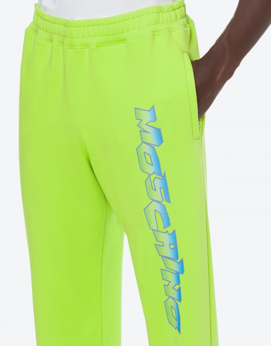 MOSCHINO SURF LOGO FLEECE JOGGING - 4