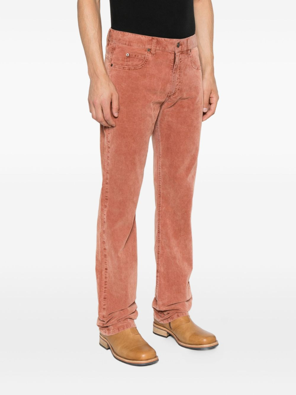 corduroy five-pocket trousers - 3