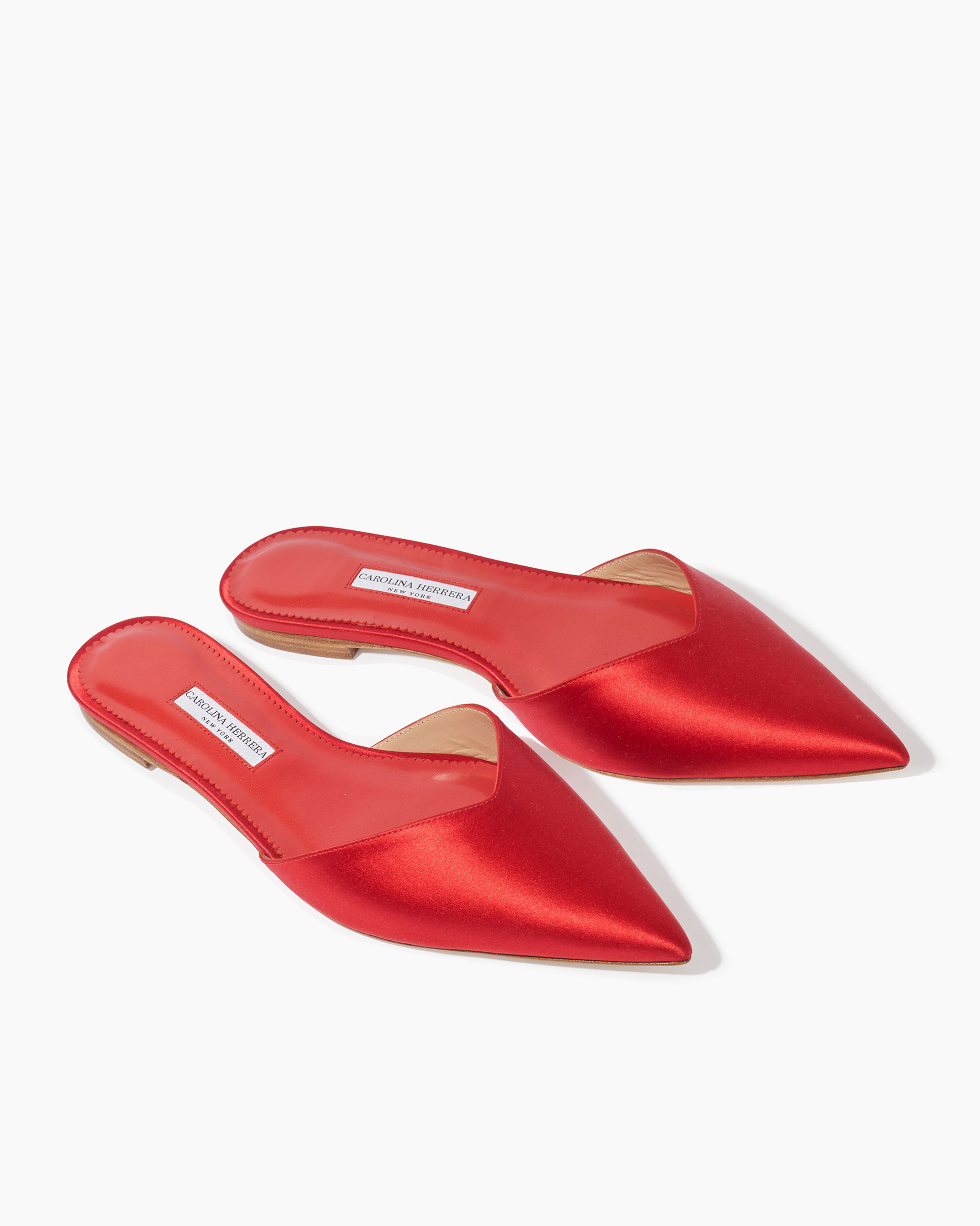 Satin Flat Mule - 2