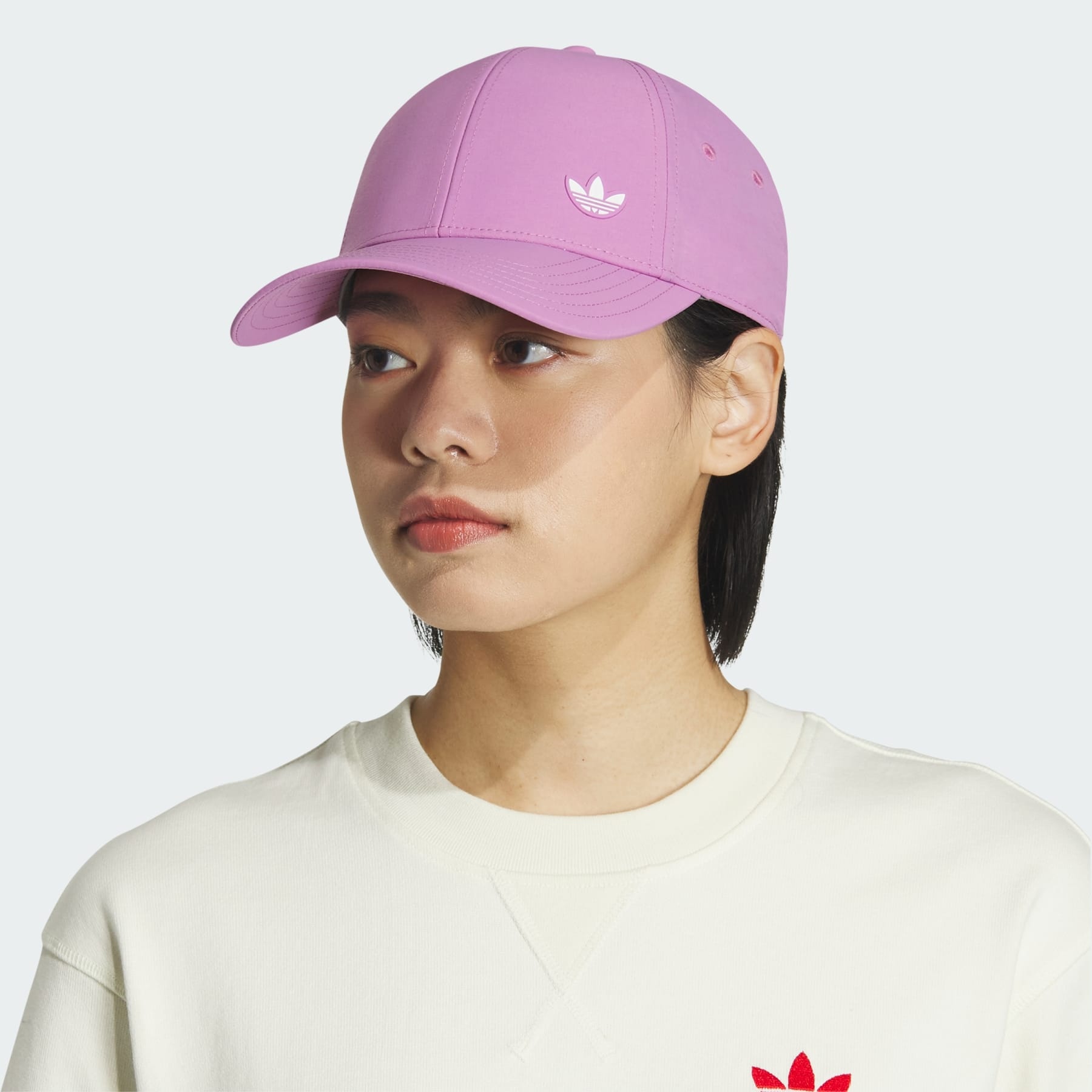Luna Structured Strapback Hat - 4