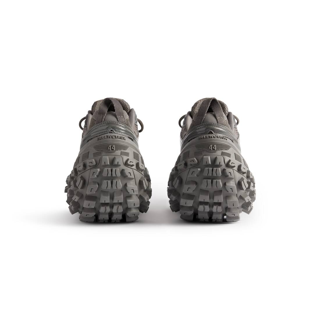 BALENCIAGA Men's Bouncer Sneaker in Grey | REVERSIBLE