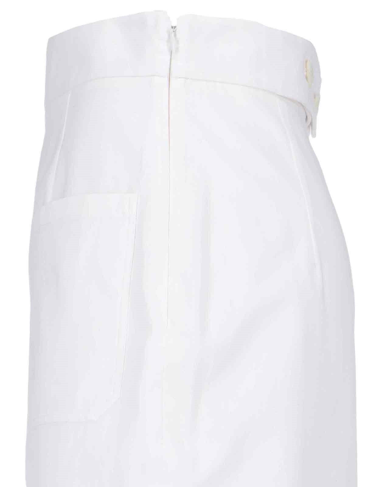 COTTON MIDI SKIRT - 3