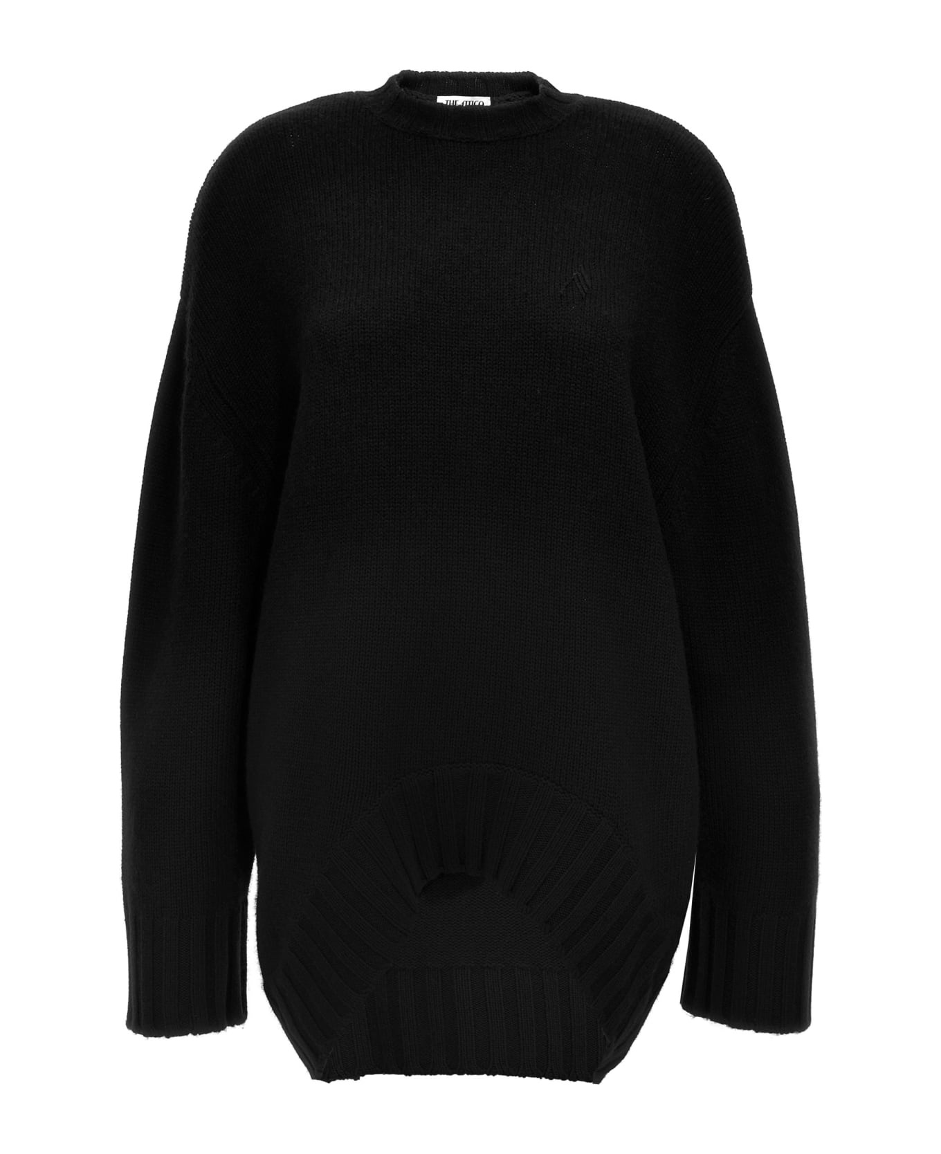 Oversized Knit Dress - 1