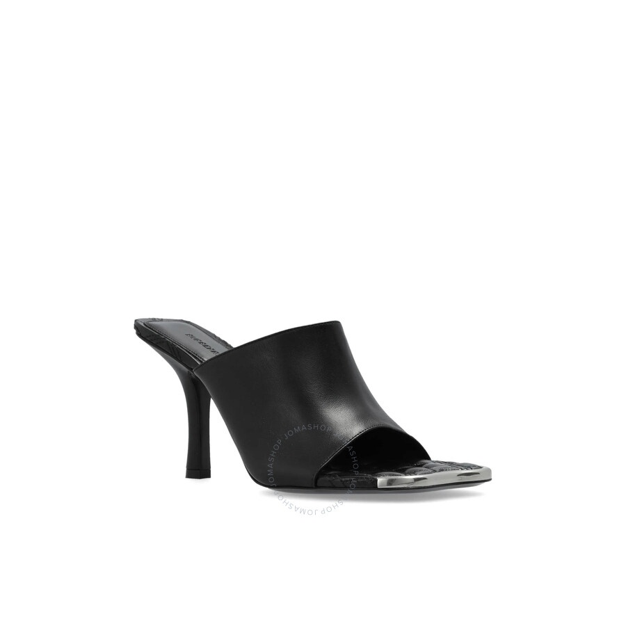 Burberry 80mm Duck High Leather Sandals - 2