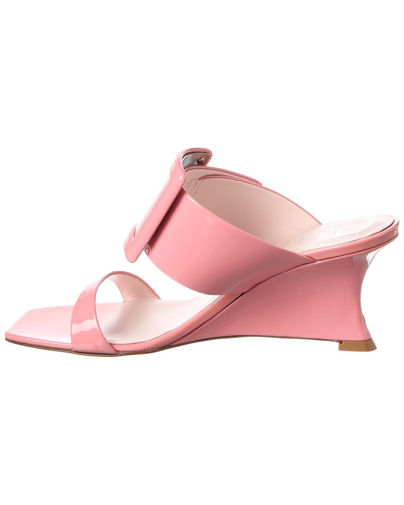 Roger Vivier Roger Vivier Viv In The City Patent Wedge Sandal outlook