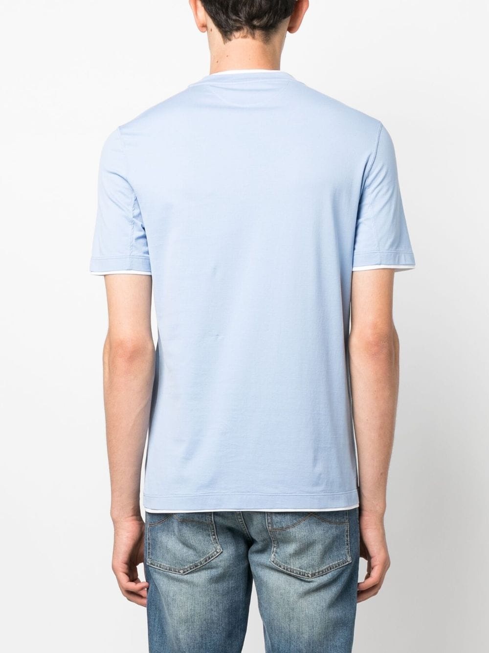 crew-neck cotton T-shirt - 4
