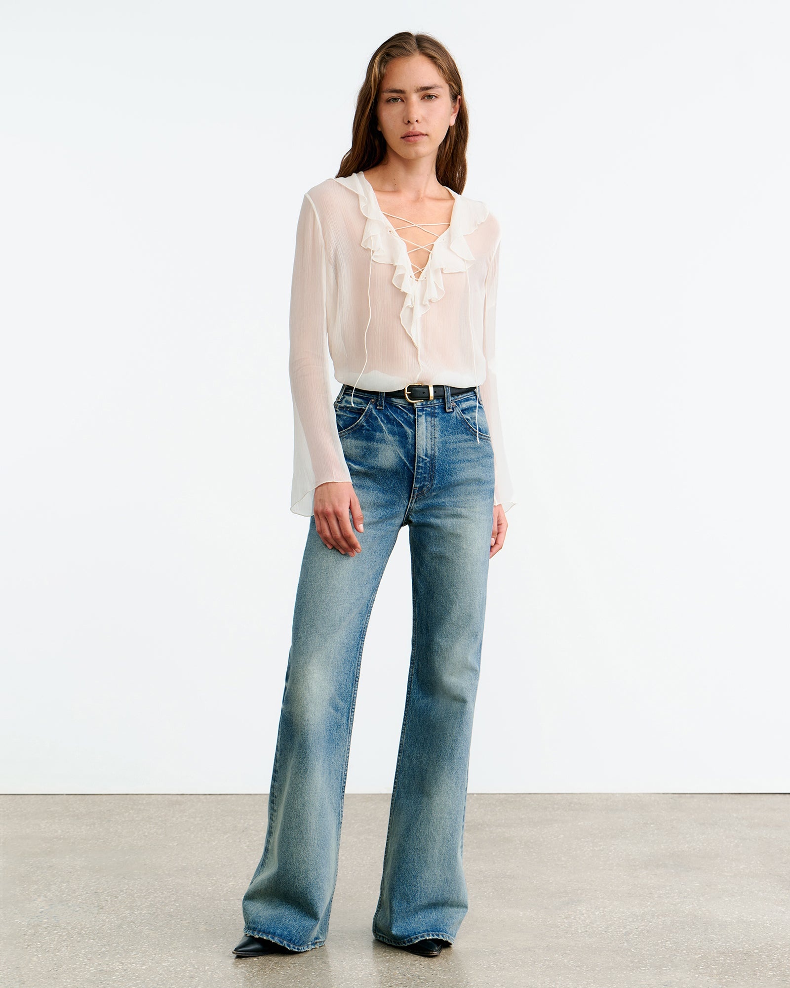 GISELLA SILK BLOUSE - 4